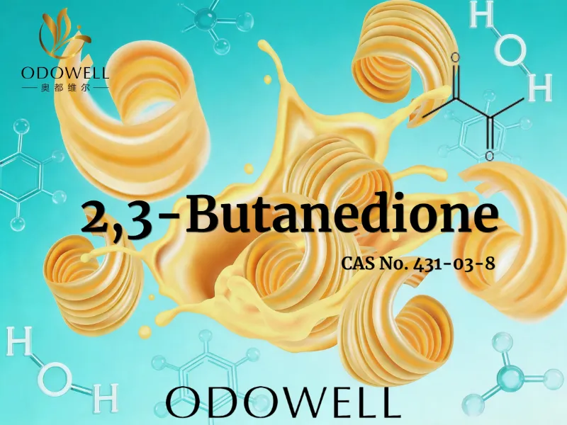 ODOWELL রিচ বাটারী ফ্লেভার অ্যাপ্লিকেশনের জন্য 2,3-Butanedionel সুপারিশ করে