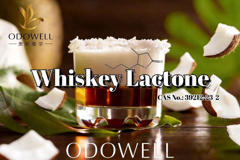 ODOWELL ব্যারেল-এজড, নারকেল এবং টোস্টেড ফ্লেভার অ্যাপ্লিকেশনের জন্য হুইস্কি ল্যাকটোন সুপারিশ করে