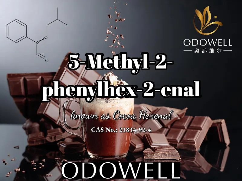 ODOWELL কোকো, চকোলেট এবং মোচা অ্যাপ্লিকেশনের জন্য 5-মিথাইল-2-ফেনাইলহেক্স-2-এনাল সুপারিশ করে