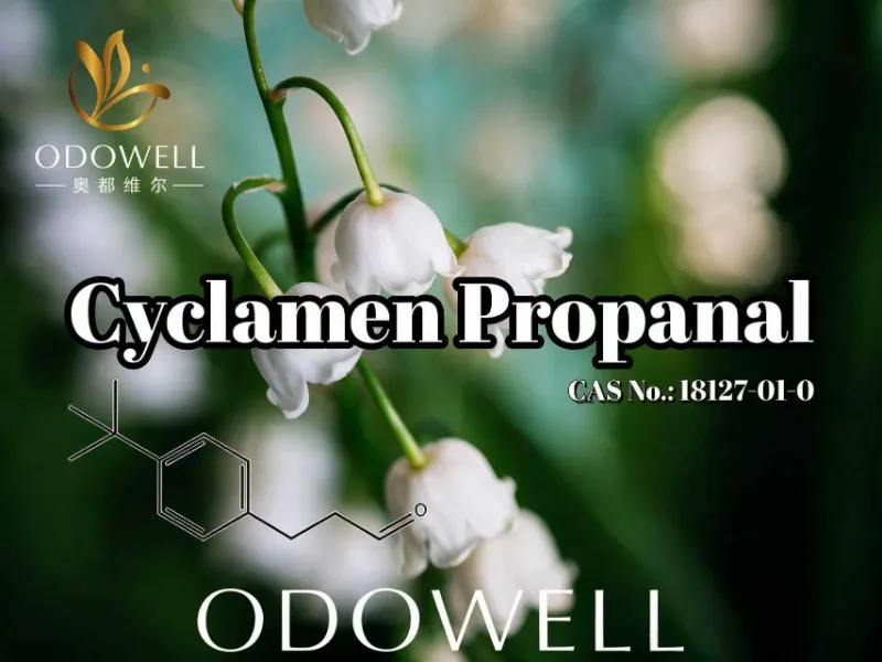 ODOWELL তাজা ফুলের এবং মুগুয়েট সুগন্ধি অ্যাপ্লিকেশনের জন্য সাইক্ল্যামেন প্রোপানালের সুপারিশ করে