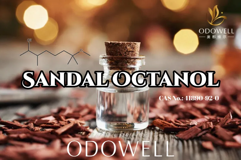 ODOWELL পরিষ্কার চন্দন এবং ফ্লোরাল-উডি সুগন্ধি অ্যাপ্লিকেশনের জন্য স্যান্ডেল অক্টানল সুপারিশ করে