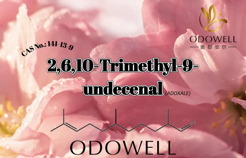 ODOWELL 2,6,10-Trimethyl-9-undecenal তরতাজা অ্যালডিহাইডিক ফুলের এবং জলীয় সুগন্ধি প্রয়োগের জন্য সুপারিশ করে